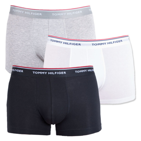 3PACK pánské boxerky Tommy Hilfiger vícebarevné nadrozměr (1U87905252 004)