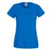 Blue Lady fit T-shirt Original Fruit of the Loom