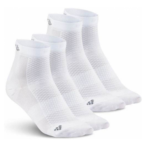 Ponožky CRAFT Cool Mid 2-pack bílá