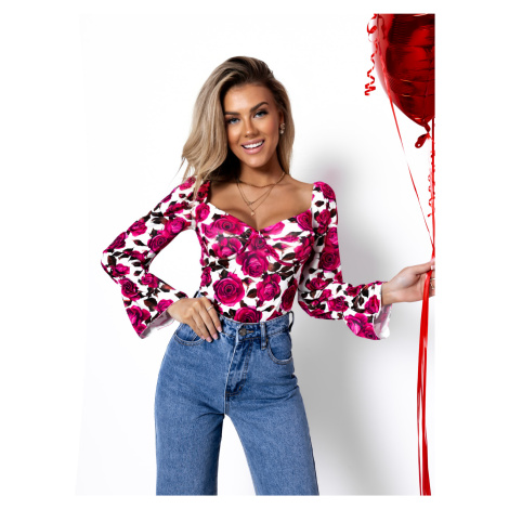 Růžová elegantní halenka HARDIO