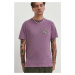 Bavlněné tričko Billabong Adventure Division fialová barva, s potiskem, ABYZT02303