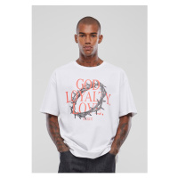 Mister Tee / God Loyalty Love Oversize Tee white