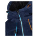 ALPINE PRO MAKERA Dámská lyžařská bunda, tmavě modrá, velikost