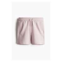 H & M - Teplákové šortky Regular Fit - růžová
