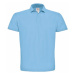 B&amp;C Unisex polokošile PUI10 Light Blue