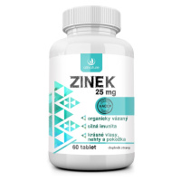Allnature Zinek 25 mg 60 tablet