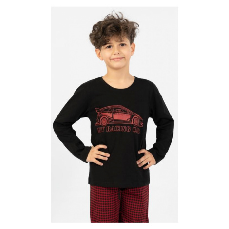 Dětské pyžamo Vienetta Secret Car | černá
