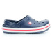 pantofle Crocs Crocband Clog K - Navy/Red AD