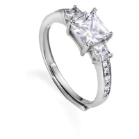 Viceroy Stříbrný prsten se zirkony Clasica 15113A013-30