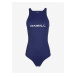 Tmavě modré dámské jednodílné plavky O'Neill LOGO SWIMSUIT