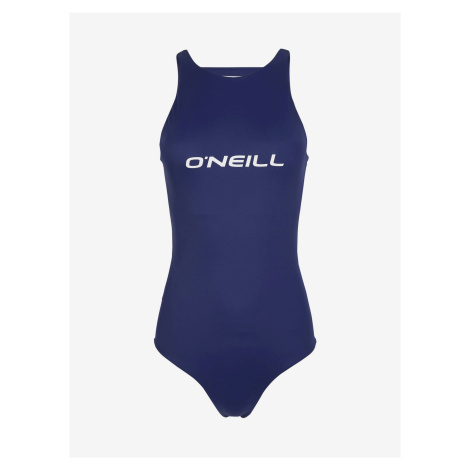 Tmavě modré dámské jednodílné plavky O'Neill LOGO SWIMSUIT