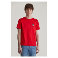 TRIČKO GANT PRINT SS TSHIRT BRIGHT RED