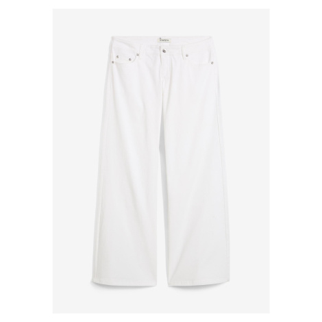 Džíny Wide Leg, Low Waist Bonprix