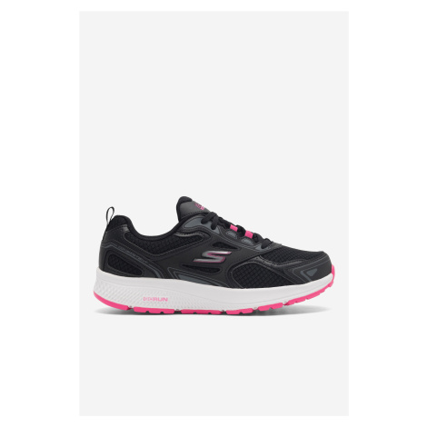 Sportovní obuv Skechers GO RUN CONSISTENT 128075 BKPK Přírodní kůže (useň) - Lícová,Látka/-Látka
