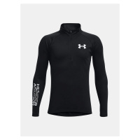 Černá klučičí mikina Under Armour UA Tech BL 1/2 Zip