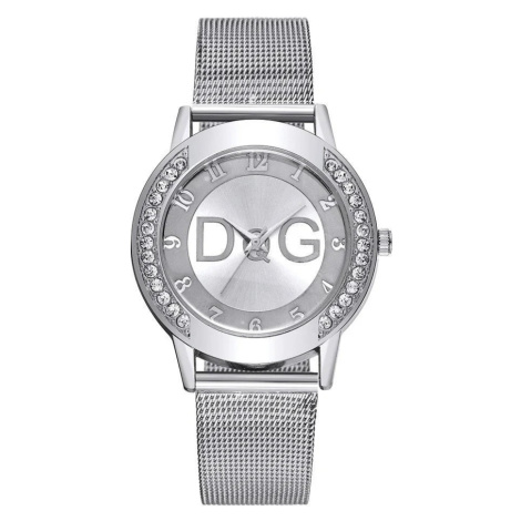 Dámské analogové hodinky s kovovým páskem TP888