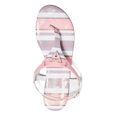 Guess dámské žabky sandály carmela pink xs