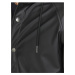 Černá lehká bunda s kapucí a povrchovou úpravou Jack & Jones Winston