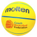 Molten SB CZ Basketbalový míč, žlutá, veľkosť