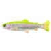 Savage gear gumová nástraha 4d linethru pulsetail trout slow sink lemon trout - 16 cm 51 g