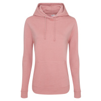 Just Hoods Dámská mikina s kapucí JH001F Dusty Pink