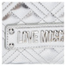 LOVE MOSCHINO LOVE MOSCHINO dámská stříbrná crossbody kabelka