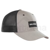 Salomon Trucker Curved Cap LC2232700 - frost gray/deep black L/XL
