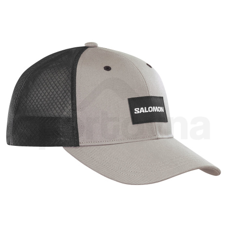 Salomon Trucker Curved Cap LC2232700 - frost gray/deep black S/M