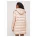 Péřová bunda Tiffi dámská, béžová barva, zimní