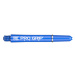 Násadky na šipky TARGET Pro Grip Spin střední 41mm, modré, 9 ks