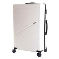 T-class - Velký cestovní kufr 2219, bílý