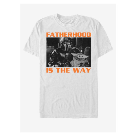 Bílé unisex tričko ZOOT.Fan Star Wars Fatherhood