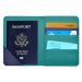 Legami pouzdro na pas Passport Holder turquoise
