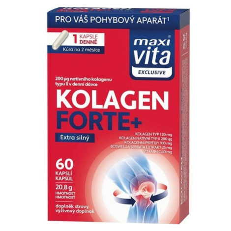 Exclusive Kolagen forte+ 60 kapslí Maxi Vita