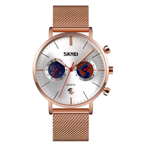 Skmei 9231 hodinky Starlight Stříbrné