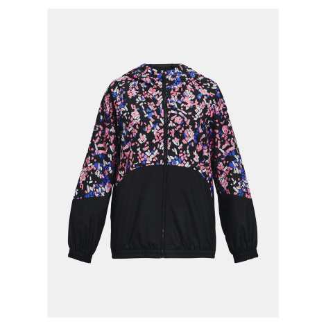 Under Armour Bunda Woven FZ Jacket-BLK - Holky