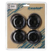 Zealot INLINE WHEELS 4 PACK 74-82A Sada in-line koleček, černá, velikost