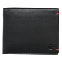 SEGALI Pánská kožená peněženka SG-27108 černá