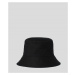 Klobouk karl lagerfeld k/autograph bucket hat černá