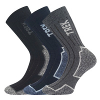 Pánské ponožky Boma - Trekan, černá, tmavě modrá, antracit Barva: Mix barev