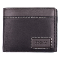 SEGALI Pánská kožená peněženka 7493 black