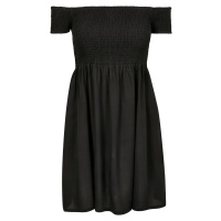 Dámské Smoked Off Shoulder Dress black