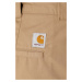 Kalhoty Carhartt WIP Craft Pant pánské, béžová barva, jednoduché, I027965.8Y02