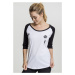 Ladies Banksy Balloons Raglan Tee