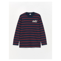 LC Waikiki Crew Neck Striped Long Sleeve Boys' T-Shirt