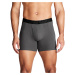 Boxerky Under Armour M Perf Cotton 6in 3-Pack Grey