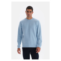 Dagi Blue Crew Neck Long Sleeve Sweatshirt