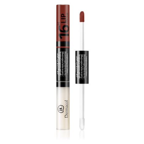 Dermacol 16H Lip Colour dlouhotrvající dvoufázová barva a lesk na rty odstín 23 4.8 g