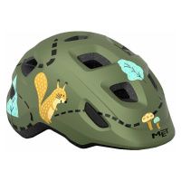 MET Hooray Green Forest/Matt Dětská cyklistická helma