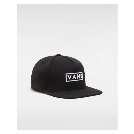 VANS Easy Box Snapback Hat Unisex Black, One Size
